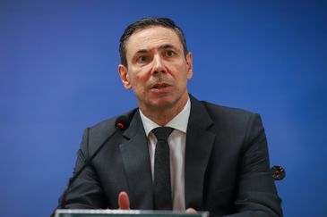 Antonio Cruz/ Agência Brasil Brasília, DF 11/10/2023 O secretário de África e de Oriente Médio do Ministério das Relações Exteriores, embaixador Carlos Sérgio Sobral Duarte, durante entrevista sobre a situação em Israel e na Palestina e do andamento das tratativas do governo para retirada dos brasileiros da região de conflito Foto: Antonio Cruz/ Agência Brasil