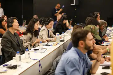 Rio de Janeiro (RJ), 01/12/2025 – Público durante abertura da Cúpula Popular do Brics, no Rio de Janeiro. Foto: Tomaz Silva/Agência Brasil