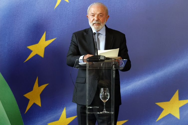 Rio de Janeiro (RJ), 16/01/2026 - O presidente da República, Luiz Inácio Lula da Silva, recebe a presidente da Comissão Europeia (CE), Ursula van der Leyen, para reunião no Palácio do Itamarati antes da assinatura do acordo Mercosul - União Européia. Foto: Tânia Rêgo/Agência Brasil
