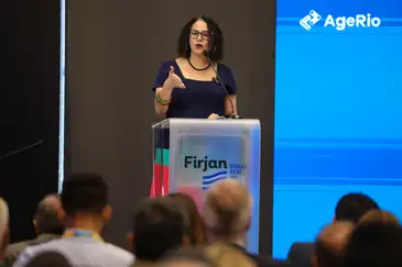 Tomaz Silva/Agência Brasil Rio de Janeiro (RJ), 10/02/2026 – A ministra da Ciência, Tecnologia e Inovação, Luciana Santos durante o lançamento do FINEP Pelo Brasil na Casa Firjan, no Rio de Janeiro. Foto: Tomaz Silva/Agência Brasil